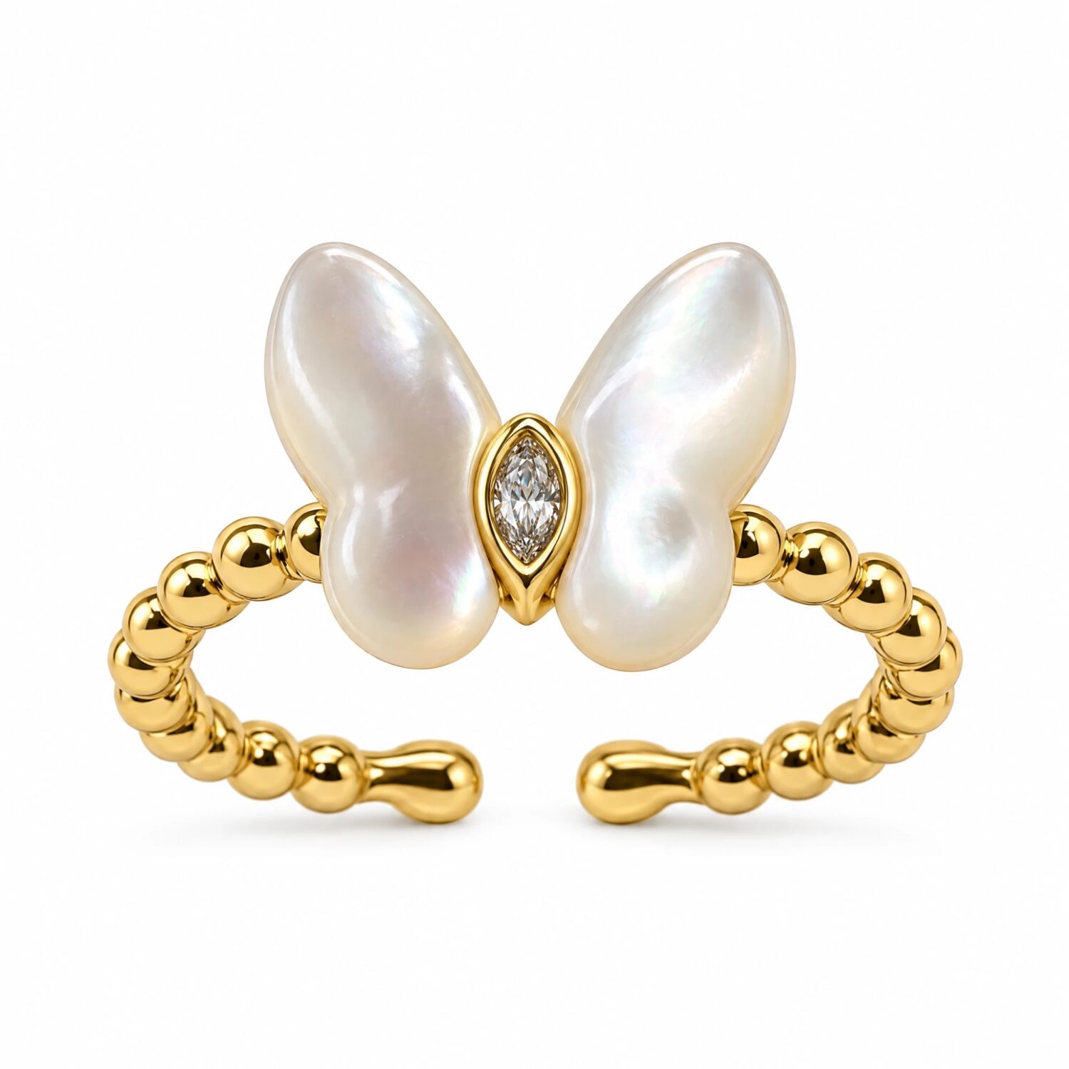 The Luna Butterfly Ring