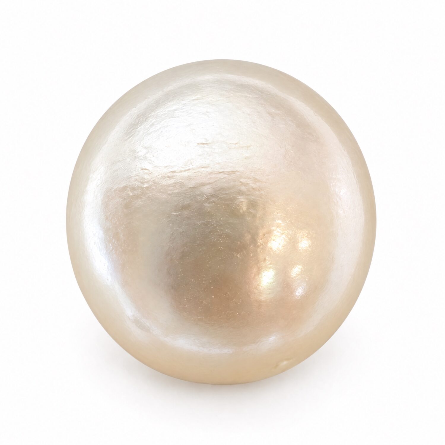 29.215 Carat (32.46 Ratti) White South Sea Pearl - 16.6mm Oval, AAA Quality