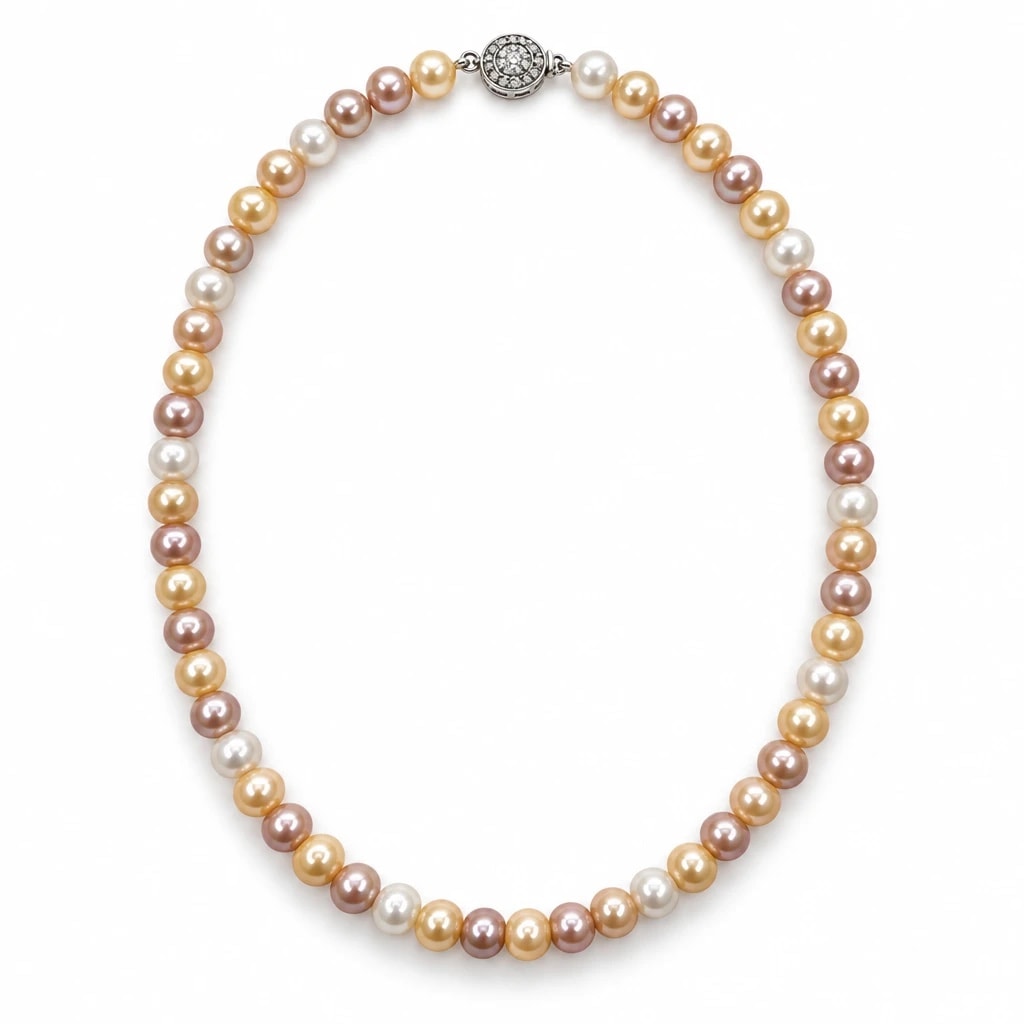 The Chorus Multicolour Pearl Necklace