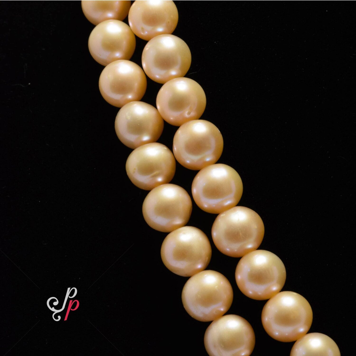 8mm Round Plain Pink Pearl Necklace Sets in AAA Quality Pearls (Single Strand) - Image 5