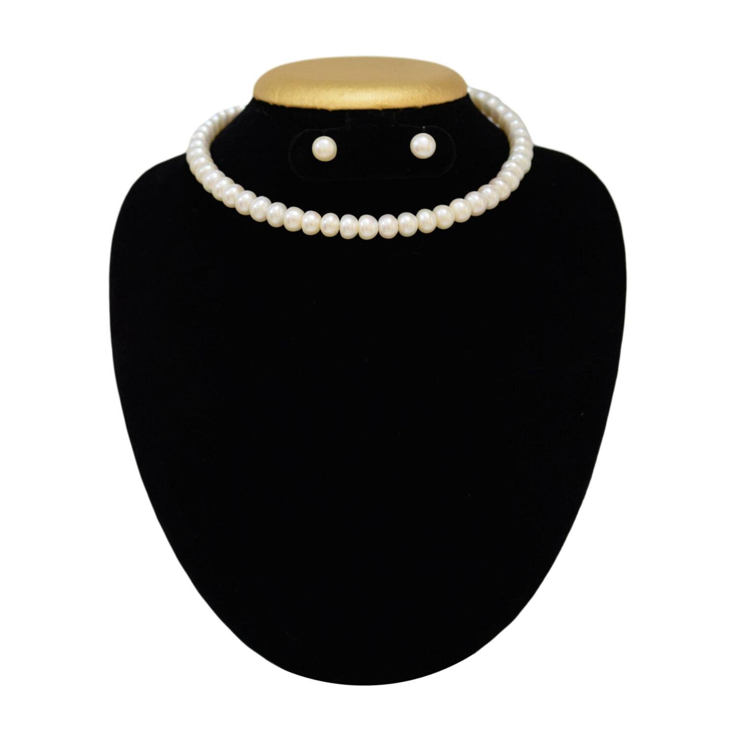 That's stylish - Choker like Pearl Band in White Pearls