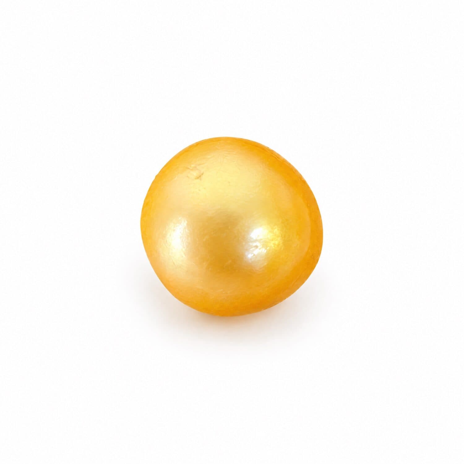 5.125 Carat (5.69 Ratti) Golden South Sea Pearl - 9.1mm Oval, A Quality
