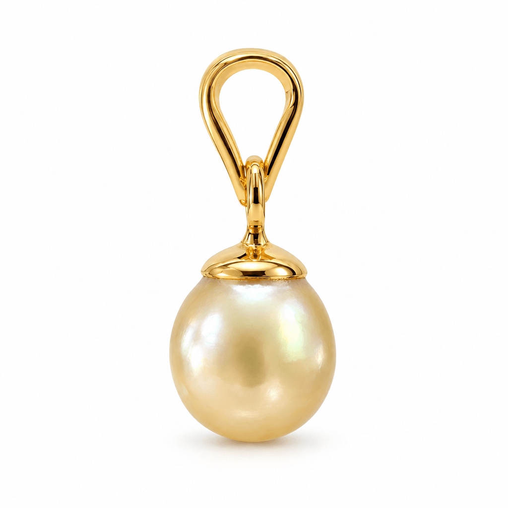 Sundrop Sea Pearl Pendant in 22kt Gold - Image 2