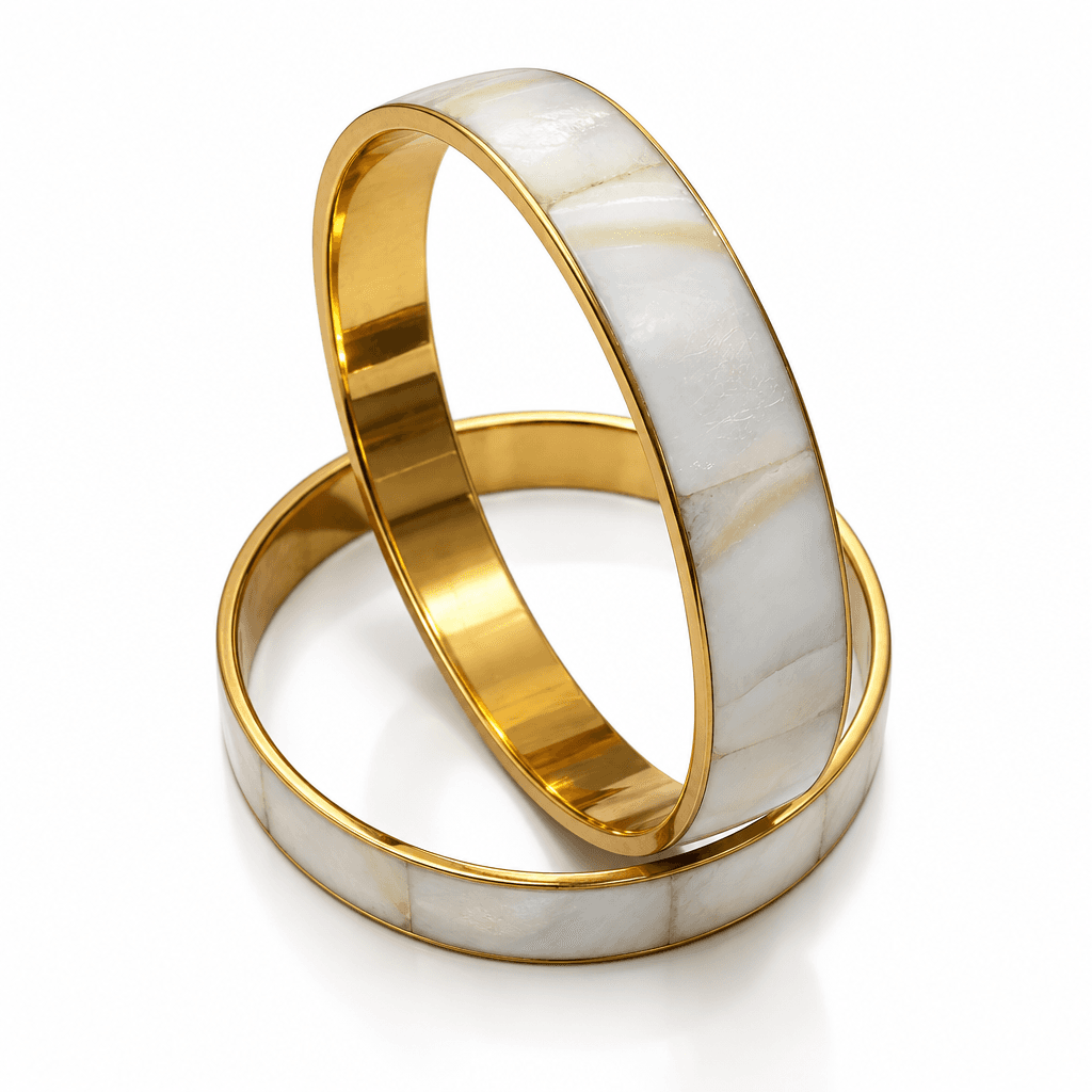 Brass in pearl jewellery from Pure Pearls