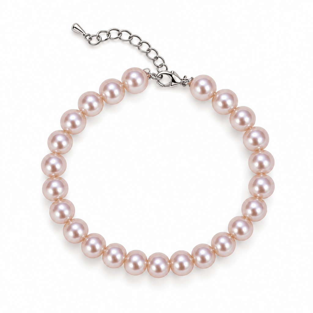 Lilac Whisper Lavender Pearl Bracelet - Image 2