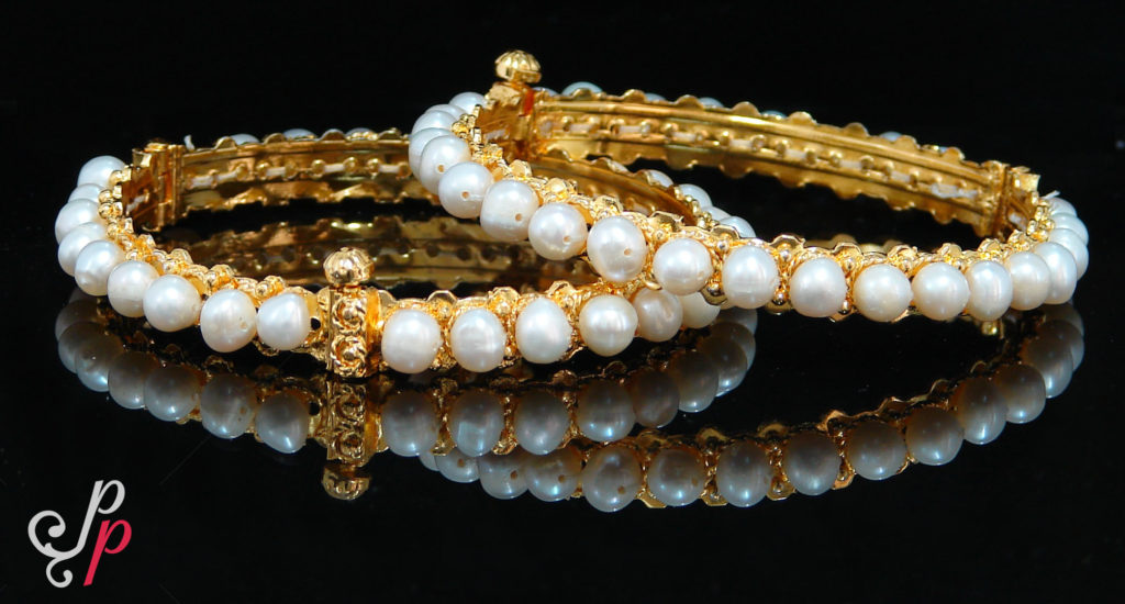 Pin by All Copy Right Reserved For or on Hyderabad pearls | Pearl bracelet,  Pearl mala, Pearls