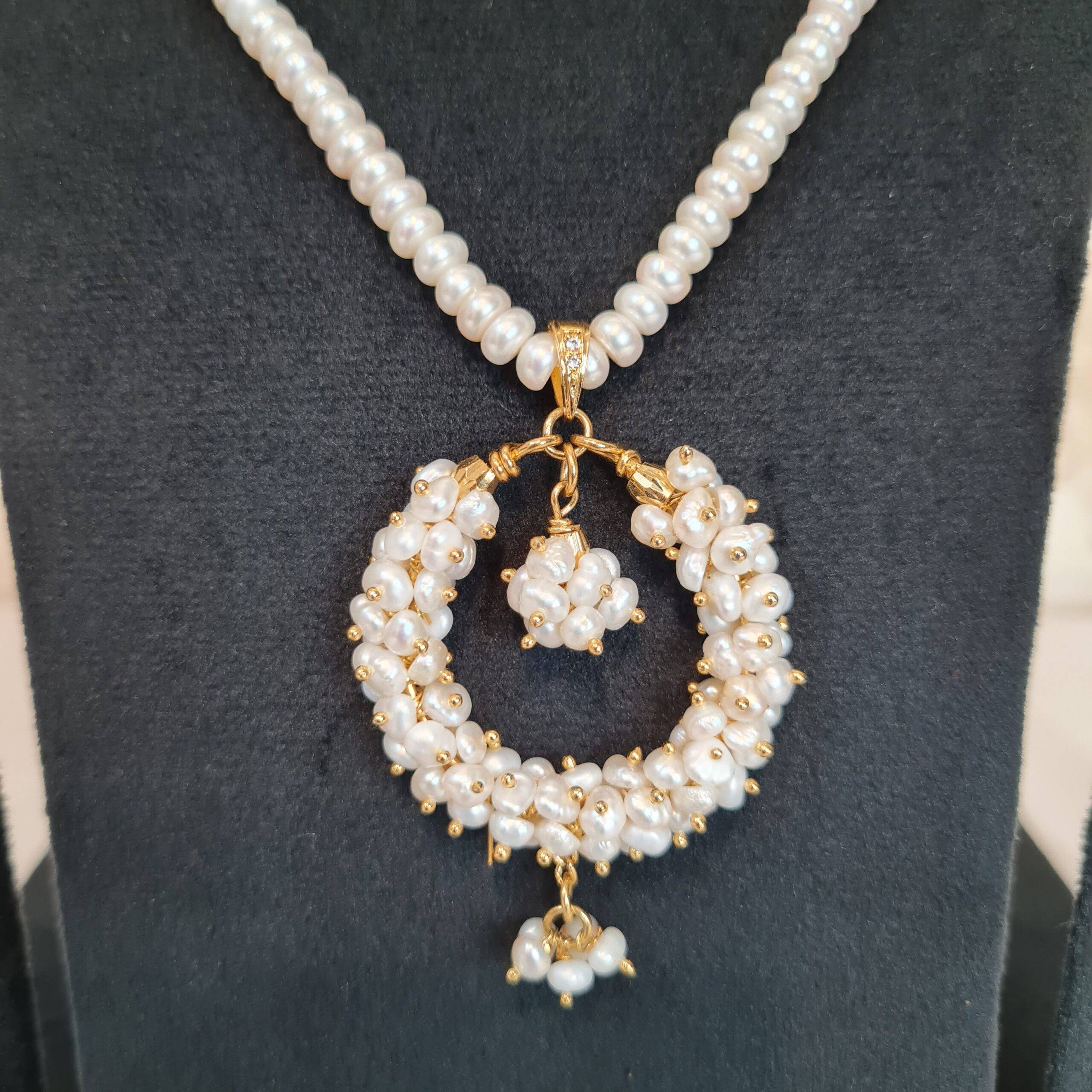 Antique Edwardian Era 9 Carat Gold Peridot and Seed Pearl Necklace –  Imperial Jewellery